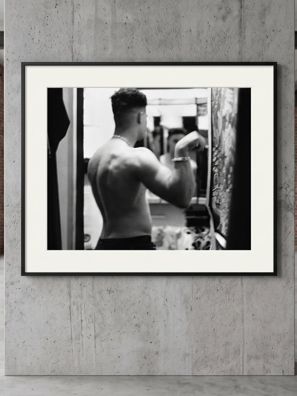 Fine Art Photograph Silver Gelatin Print Janine Gordon Signed 30x40" Gang Kids D